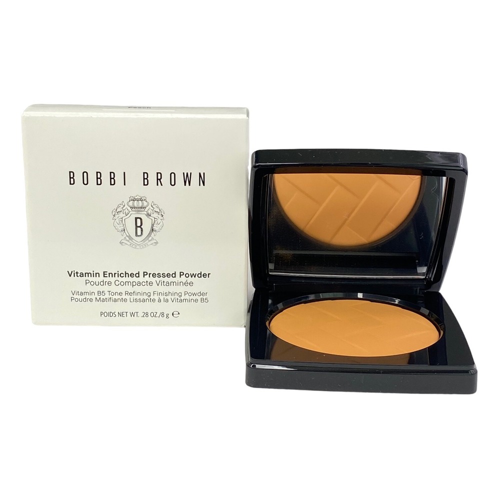 Bobbi Brown Vitamin Enriched Pressed Finishing Powder Peach NIB